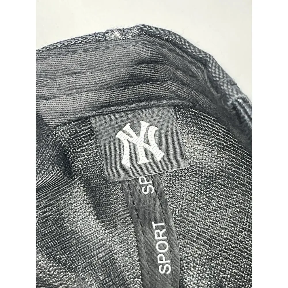 My Yankees NYC Cap Hat NY Yankees Black Gold Embroidered Adult Adjustable